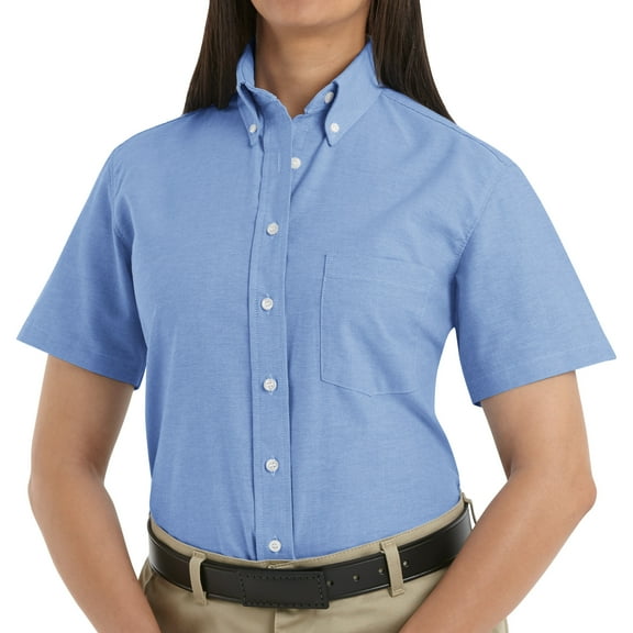 Red Kap Women's Short Sleeve Executive Oxford Dress Shirt