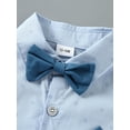 thumbnail image 4 of Baby Boy Clothes Suits Toddler Shirt Suspender Pants Outfit Sets Gentleman Wedding Suit 1-5 Years, 4 of 14
