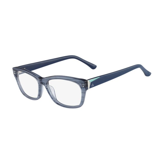 Calvin Klein CK-5835-280 Azure Silk Square Anteojos de plástico para mujer Calvin Klein CK-5835-280