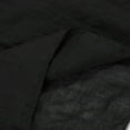 thumbnail image 3 of Culottes en Lin à Taille Élastique Double Couche Mode Été pour Femmes (Noir, 95), 3 of 9