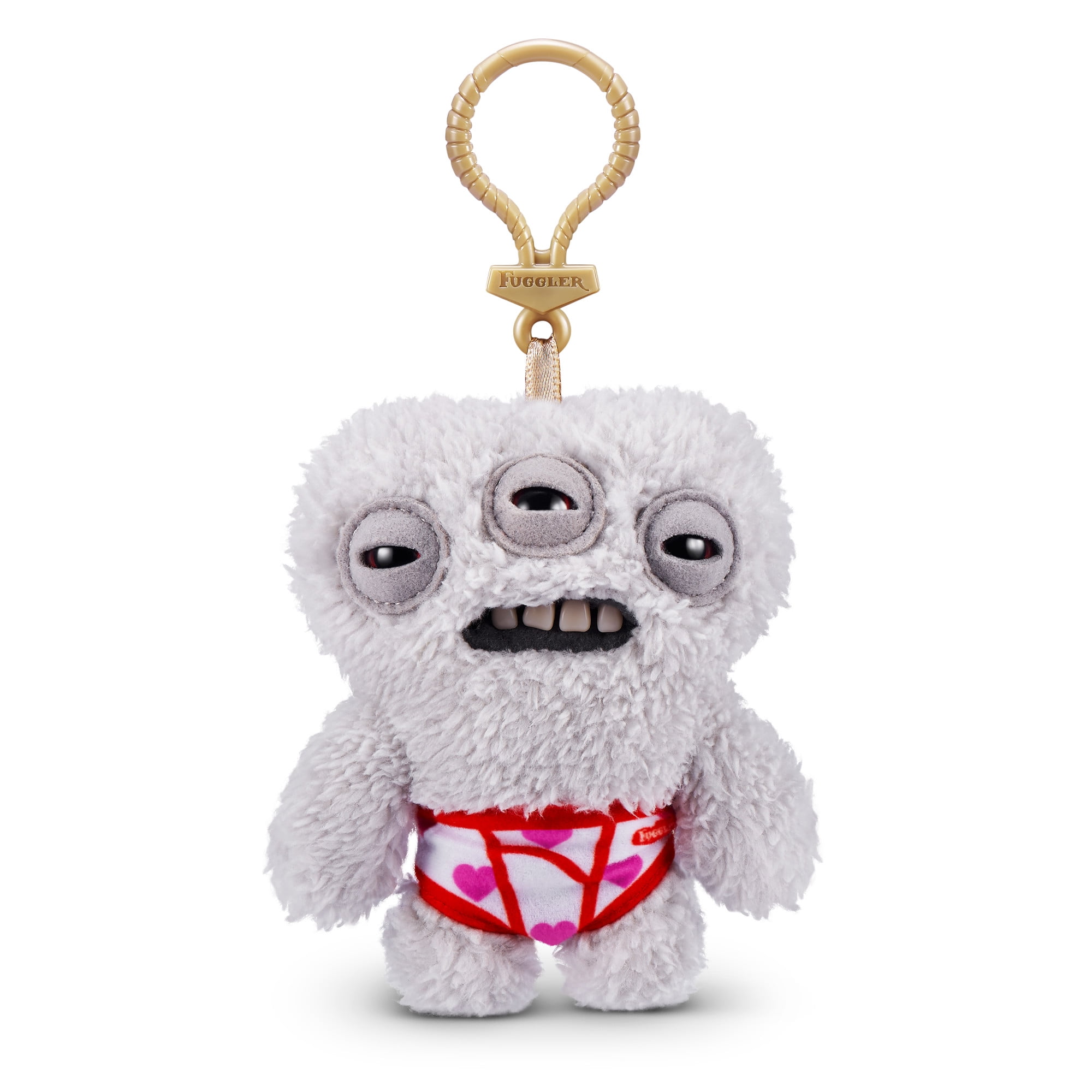 FUGGLER ANNOYED ALIENファグラー Fuggler Key Rings 5 inch (Annoyed Alien), Funny Ugly Monster Soft
