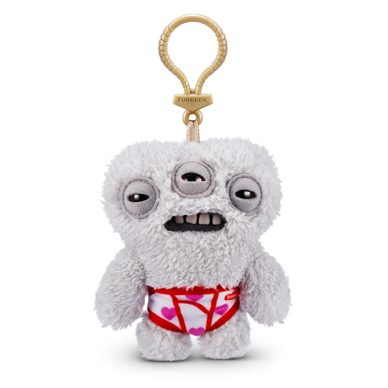 Fuggler Key Rings 5 inch (Annoyed Alien), Funny Ugly Monster Soft
