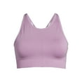 thumbnail image 2 of Avia Women’s Plus Medium Support Seamless High Neck Strappy Back Sports Bra, 2 of 3