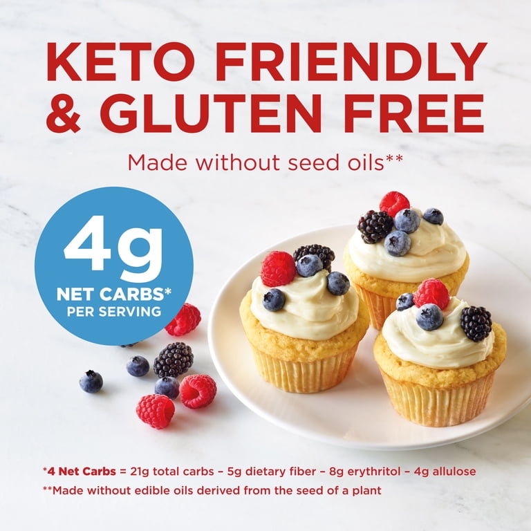 Duncan Hines, Keto Friendly Cake Mix, 10.6 oz, Classic Yellow