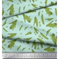 thumbnail image 2 of Soimoi Green Cotton Poplin Fabric Green Peas Vegetable Fabric Prints By Yard 56 Inch Wide, 2 of 3