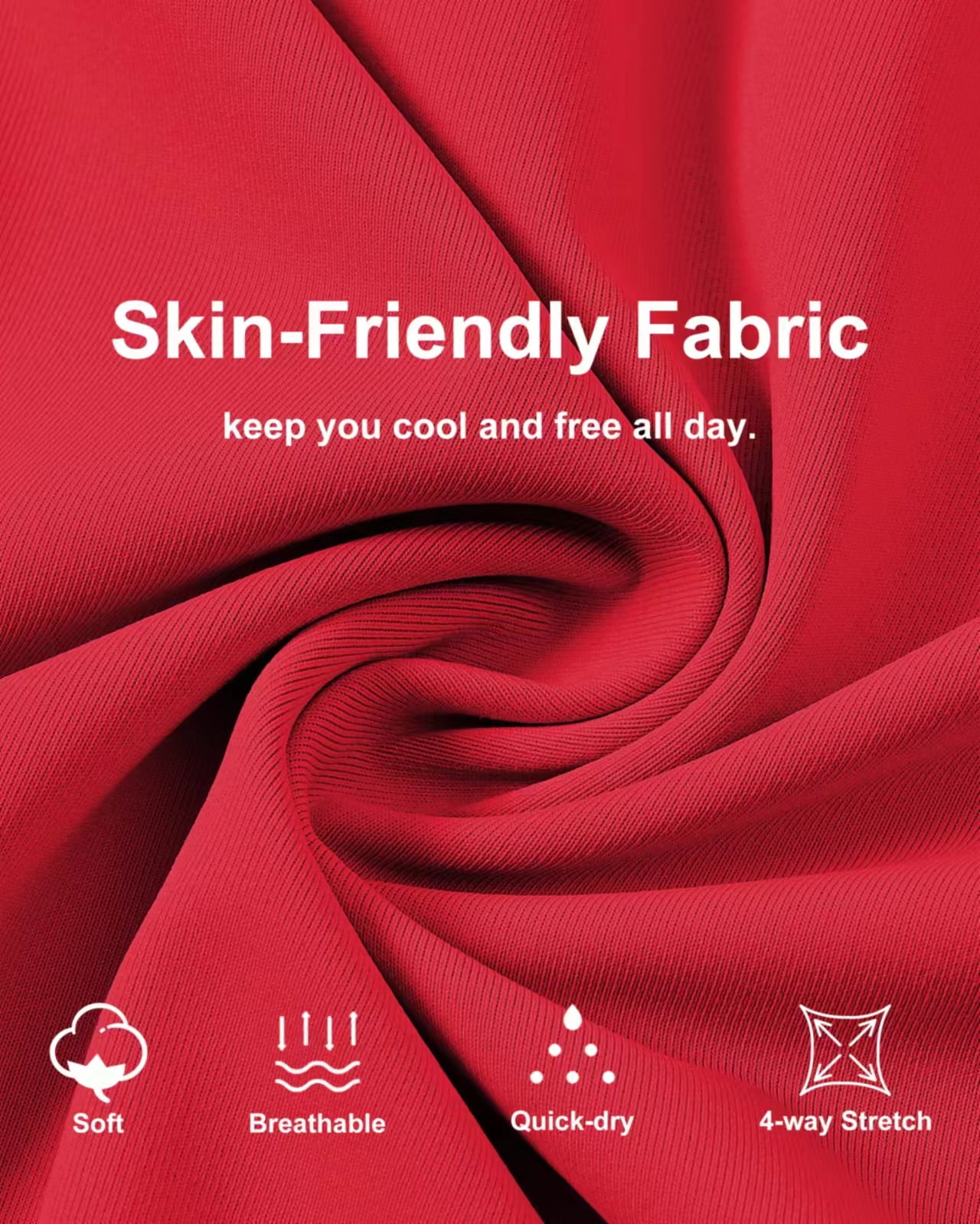 Tennis Dress for Women Golf Outfits with Shorts and Pockets Sleeveless Active Exercise Athletic Dresses for Women Red XL
