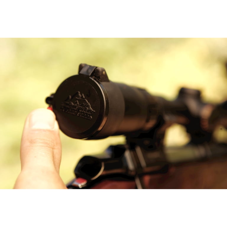 Butler Creek Flip-Open Scope Cover, 19mm Eyepiece, Black, Rifle