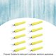 thumbnail image 4 of 10pcs 4mm Fork Spade Wire Connectors U Type Electrical Crimp Terminal for Testing MultimeterYellow, 4 of 5