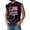 Black, variant on Mens 4Th of July Tank Tops Crew Neck Sleeveless Tanks Independence Day Tanks Usa Flag Graphic Tank Tops