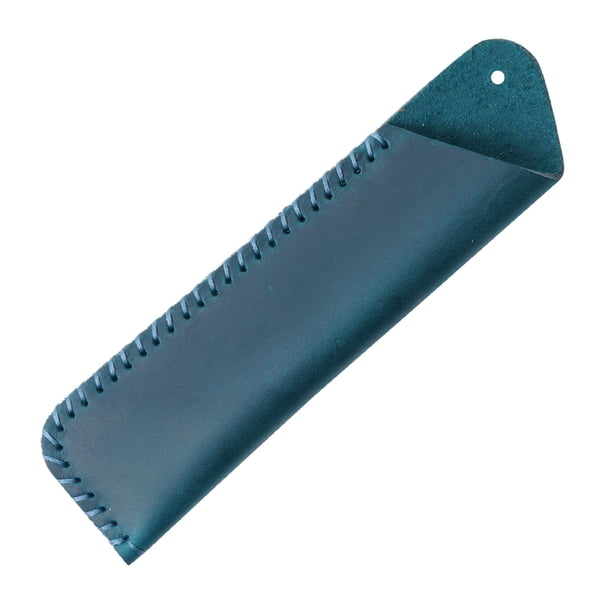 Estuche de piel de vaca personalizado retro hecho a mano con capa superior de piel de vaca, estuche protector creativo para regalo