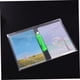 thumbnail image 5 of Luxshiny 24Ud Folder Plástico Transparente Para Organizar Documentos A4 Con Botón De Seguridad Y Envelop, 5 of 5