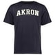 W Republic Vêtements 504-100-NVY-05 Université de Tee-Shirt de Football Akron pour Hommes & 44; Marine - 2XL – image 1 sur 2
