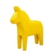 thumbnail image 1 of Figura de caballo Dala sueco, escultura animal, decoración de mesa decorativa moderna Amarillo, 1 of 8