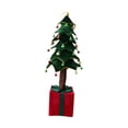 thumbnail image 2 of Árbol de Navidad Artificial Decoración de Mesa Árbol de Navidad Adorno de Regalo Decoración de Mesa Artesanal Decoración Navideña para Fiesta de Escri Altura 110 cm, 2 of 8