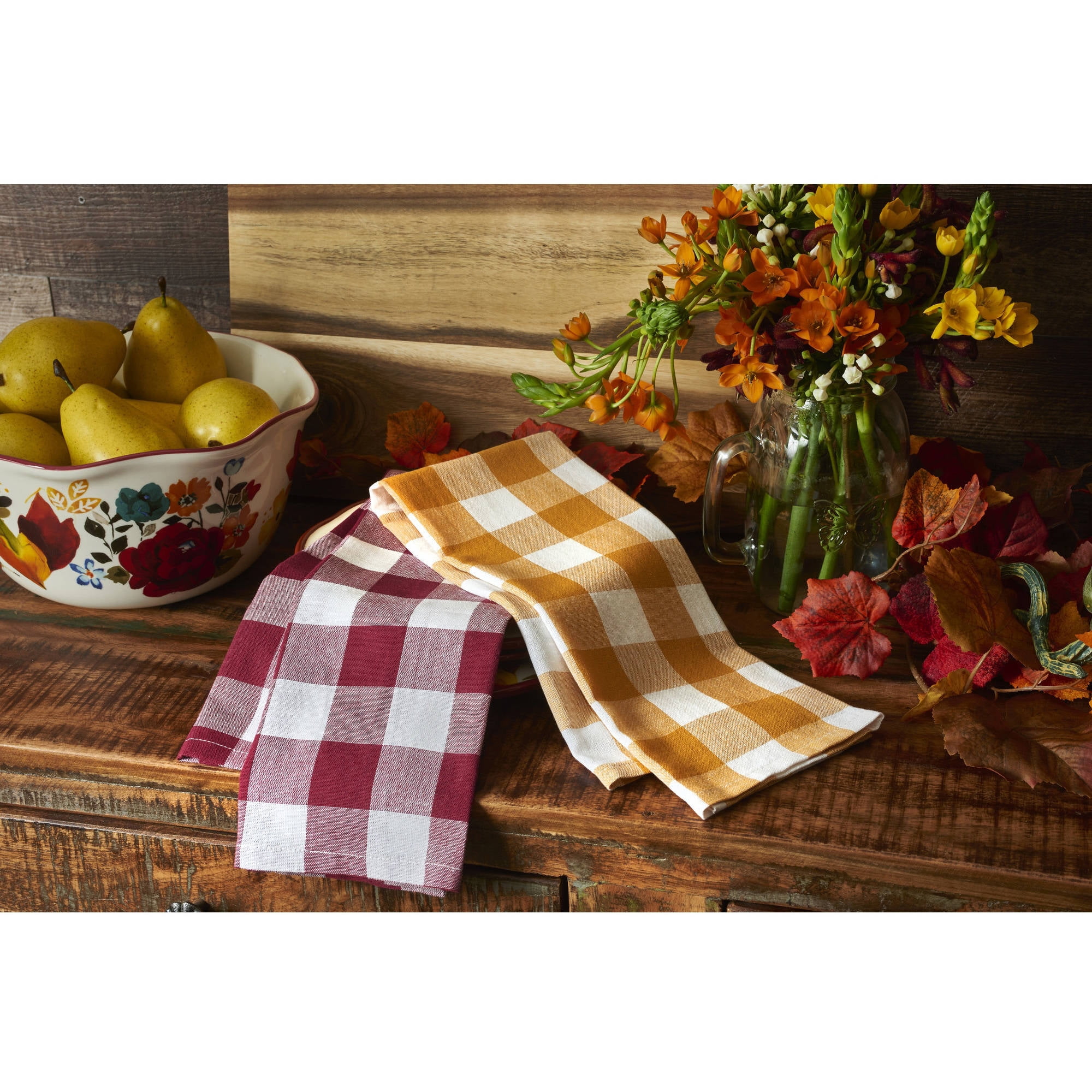 The Pioneer Woman Sweet Rose Kitchen Towels, Set of 4