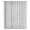 thumbnail image 2 of White Boho Sheer Curtains 96 Inches Long, Country Abstract Black Geometric Striped Light Filering Curtains, Privacy Drapes Simi Floor to Veiling Curtain for Living Room Bedroom Large Window Treatment, 2 of 9