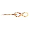 thumbnail image 4 of Unique Bargains 1 Pc Fashion 8-Shaped Hair Clips Hairdo Clip Light Brown, 4 of 5
