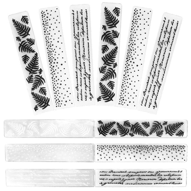 Embossing Folders, 9Pcs Scrapbooking Embossing Folders, DIY Embossing