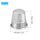 thumbnail image 2 of Dedal, Protector de dedo para costura a mano, Herramientas de costura DIY, Plateado, 20 PZS, 2 of 6
