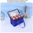 thumbnail image 3 of Goine Sac Isotherme Portable pour Boisson Bière en Feuille, Sac Isotherme pour Lunch (Rouge P), 3 of 8