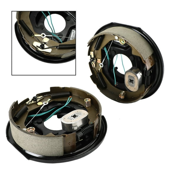 Mad Hornets Electric Trailer Brake Kit-Self Adjusting-10"-Left/Right Hand Assemblies-3500lbs