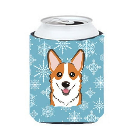 

Snowflake Red Corgi Can & Bottle Hugger