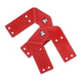 thumbnail image 3 of Almencla Alloy Steel Attic Ladder Hinge Heavy Duty Foldable Step Ladder Hardware for Home 2pcs, 3 of 8