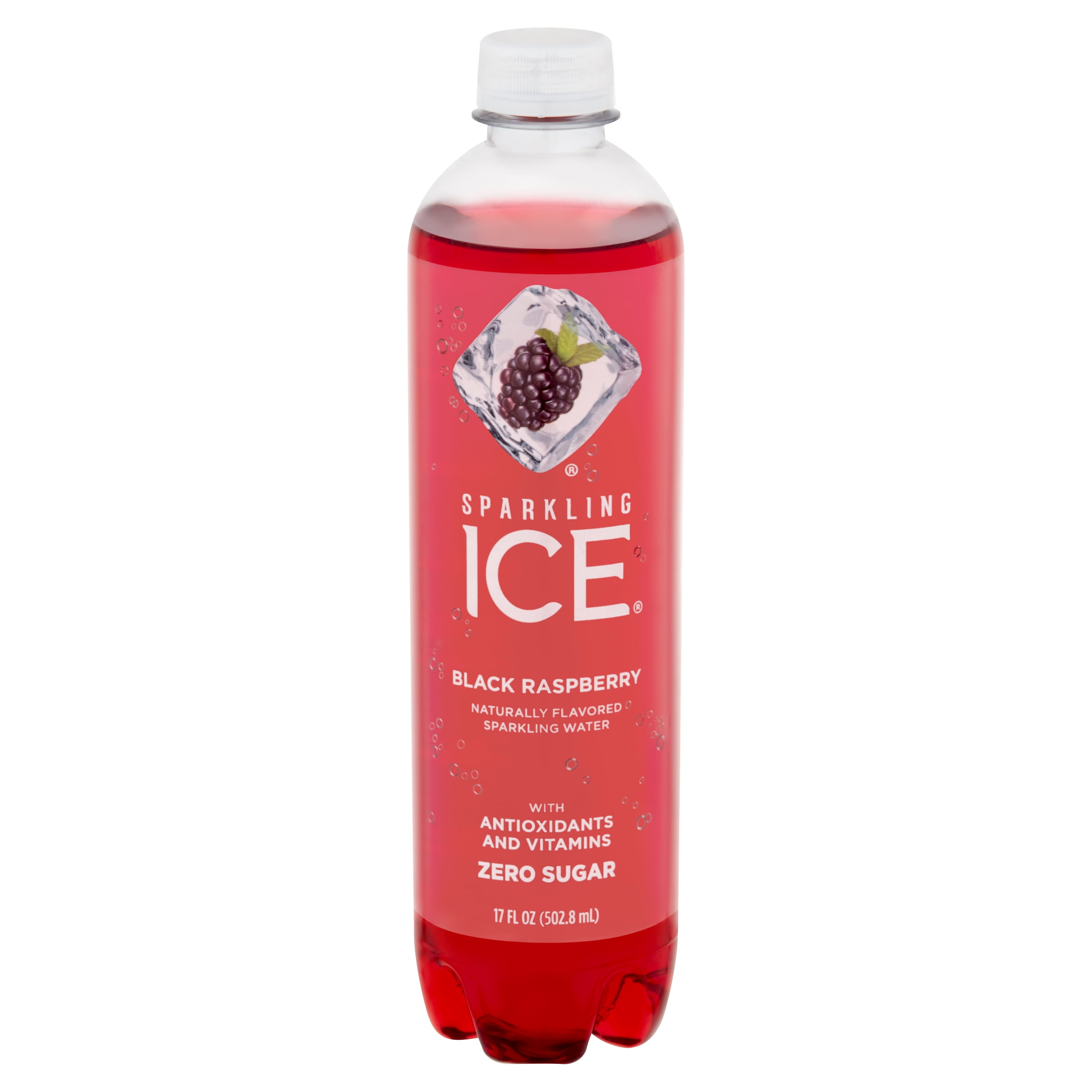 Sparkling Ice Black Raspberry Sparkling Water, 17 fl oz