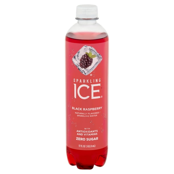 Sparkling Ice Black Raspberry Sparkling Water, 17 fl oz