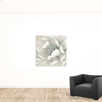 40" Soft Winter Flower in Bloom Canvas Wall Art