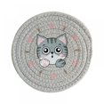 thumbnail image 2 of PENGXIANG Braided Placemats Cartoon Kitty  Table Placemats 2 Sizes for Home Wedding Party Decor, 2 of 6