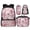 Cherry Blossom White Cat, variant on Yspwyqan Backpack Set for Kids, Bubble Tea Capybara Girls Backpack Lunchbox Set with Pencil Case, Lightweight Large Capacity Bookbag Fits 14 Inch Laptop for High School