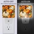 thumbnail image 2 of Thanksgiving pumpkins leaves LED Square Night Lights - Energy Efficient and Stylish Bedroom Lighting Solution, 2 of 6