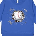 thumbnail image 3 of Inktastic Baseball Breakthrough Toddler Sweatshirt, 3 of 4