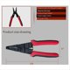 thumbnail image 2 of Alicates Multifunción, Pelacables Automáticos, Alicates de Crimpado Manuales, Herramienta Profesional para Pelar Cables, Cortador de Crimpado, 2 of 5