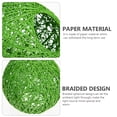 thumbnail image 2 of EeaseMX Pantalla de lámpara de bola con diseño de papel, pantalla de lámpara de techo para el hogar, cubierta elegante para lámpara de mesa, 2 of 7