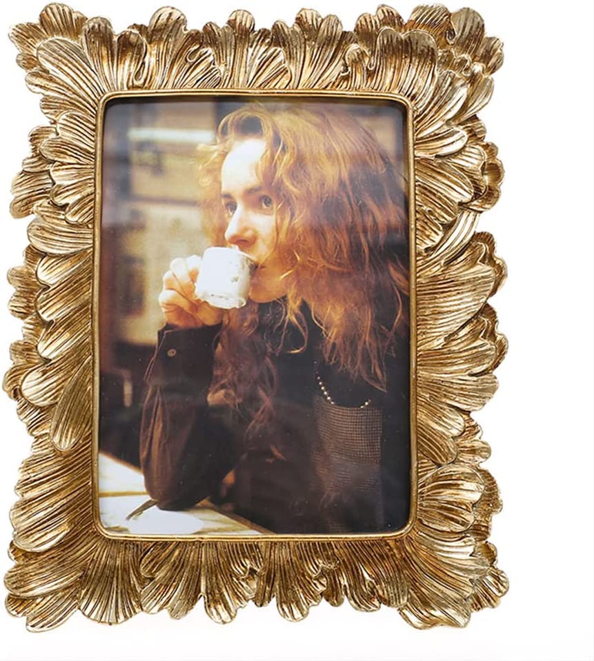 Gold Frame 4x6 inch,Decorative Gold Picture Frames Designed with Golden