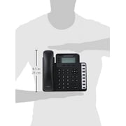 Grandstream GXP1630 IP Phone, 3 Lines, 3 SIP Accounts, 2.9-Inch LCD Display, Dual-port Gigabit Ethernet with Integrated PoE