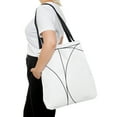 thumbnail image 4 of Modern Abstract Geometry Tote Bag (AOP), 4 of 4