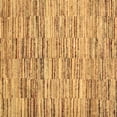 thumbnail image 1 of Ahgly Company Indoor Square Abstract Brown Contemporary Area Rugs, 3' Square, 1 of 4