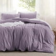 thumbnail image 1 of Housse de Couette Tuftée Grand - Housse de Couette Shabby Chic, 3 Pcs Taille Toutes Saisons Boho, 1 of 7