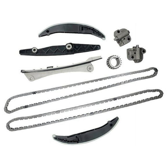 Front Timing Chain Kit - Compatible with 2001 - 2008 Ford Escape 3.0L V6 DOHC 2002 2003 2004 2005 2006 2007