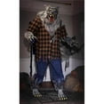 thumbnail image 2 of Com-Pac Filtration Unisex Multicolor Adult Seasonal Visions Animated Werewolf Doll Life Size Black Prop for Halloween, MR124904, 2 of 4