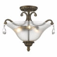 thumbnail image 2 of Z-Lite 720SF3-GB Melina 3 Light Semi Flush Mount,Golden Bronze, 2 of 2