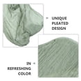 thumbnail image 5 of CIMAXIC Chemin de Table Transparent de Fête Chemin de Table de Ferme Nappe Décorative Nappe de Fête, 118.11"X35.43"X0.04 Pouces, 5 of 5
