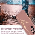 thumbnail image 5 of for Samsung Galaxy S21 Ultra Case, Back Cute Plating Love Letter Graphic with Anti-Fall Lens Cameras Cover Protection Soft TPU Shockproof Anti-Fingerprint Phone Cases for Women Girls Men-Pink, 5 of 12