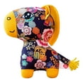 thumbnail image 2 of BotaniNest "Fu" Horse Traditional Floral Fabric Stuffed Animal (13cm/20cm Sizes) | For Festivals Home, 2 of 5