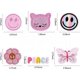 thumbnail image 2 of 20PCS Embroidered Iron On Patches, Assorted Styles Embroidered Patches Cute Iron On Patch Applique for Clothes, Dress, Hats, Bag, 2 of 5