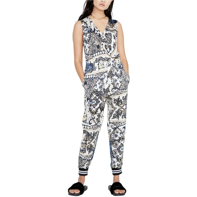 Rachel Roy Combinaison Imprimée pour Femmes, Blanc Cassé, 4