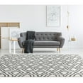 thumbnail image 2 of United Weavers Tranquility Area Rug 1840 20099 Stellan White Blocks Cubes 5' 3" x 7' 2" Rectangle, 2 of 2
